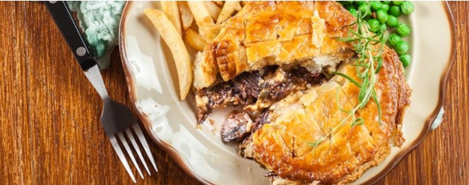 Steak and ale pie for National Pie Week