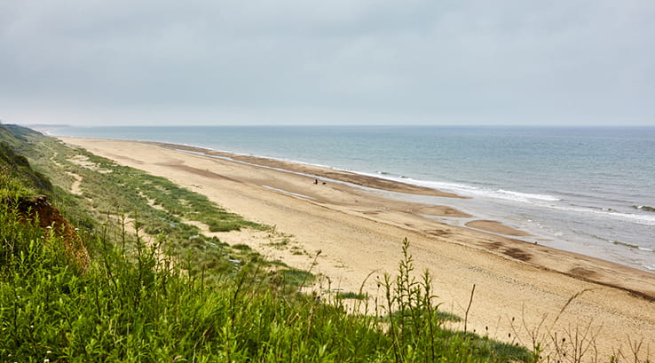 A beach in East Anglia
