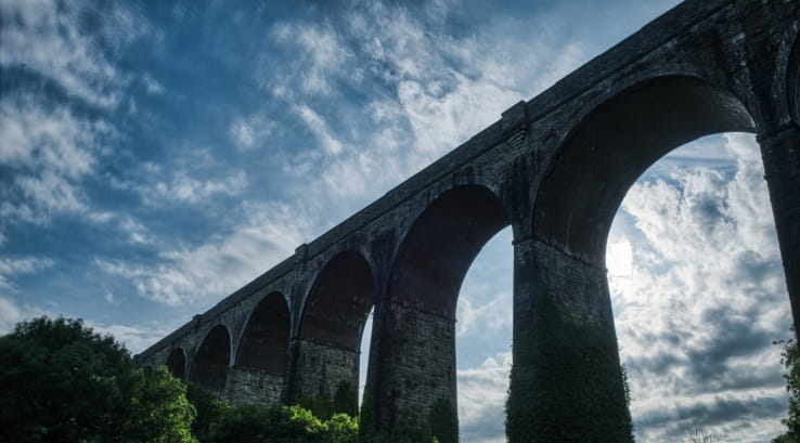 The viaduct at Porthkerry Country Park