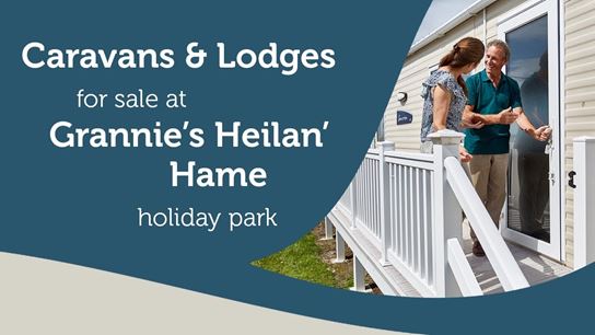 Caravans and lodges for sale at Grannies Heilan Hame holiday park