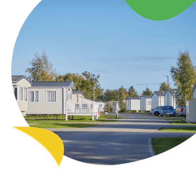 Holiday accommodation at Southview Holiday Park