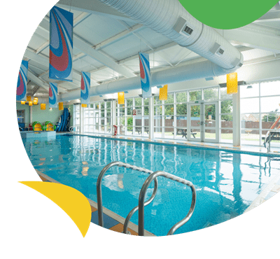The indoor swimming pool at Withernsea Sands Holiday Park