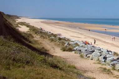 beach in east anglia
