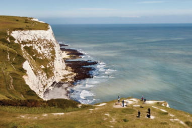 Kent and Sussex cliff front